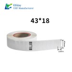 Security Tag 6c Protocol UHF RFID Tags KU7 43*18mm for Unmanned Warehouse Management